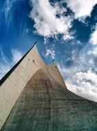 contemporary Abstract Architecture, tower at sky