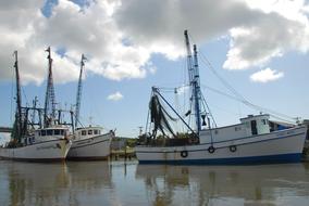 Commercial Shrimp Boat Nets