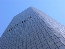 Modern High Building at Blue Sky