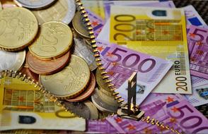 Money Currency Euro Cash And