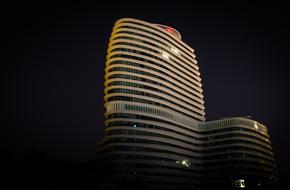 modern Skyscraper at night sky