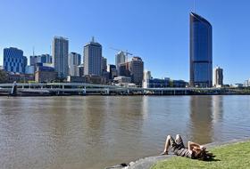 Brisbane River Skyline