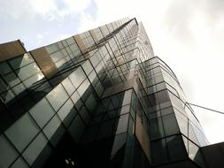 Modern Glass Architecture at city