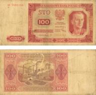 old red banknotes on white background