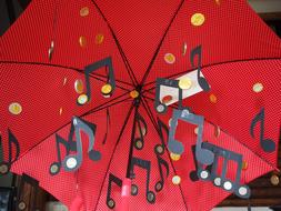 money under the umbrella as a music