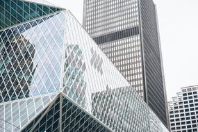 architecture of modern corporate buildings