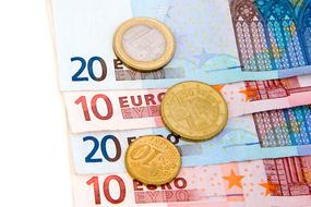 banknotes and coins