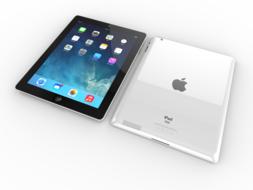 front and rear view of ipad tablet