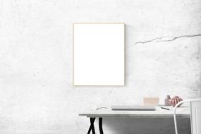 Blank Desk Frame drawing