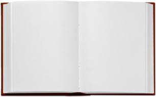 open book empty