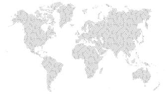 cartography continents earth drawing