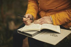 person Diary Journal