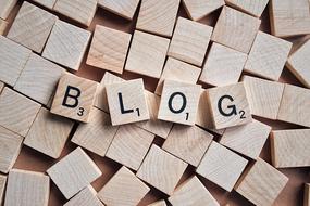 Blog Internet Web text