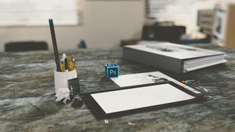 tools on Office Desk