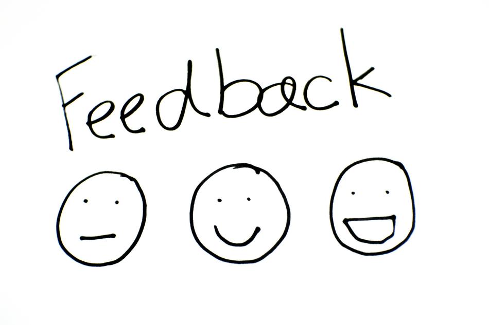 3 options for feedback