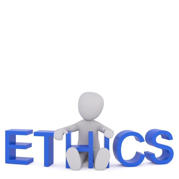 wallpaper with stickman and word ethics