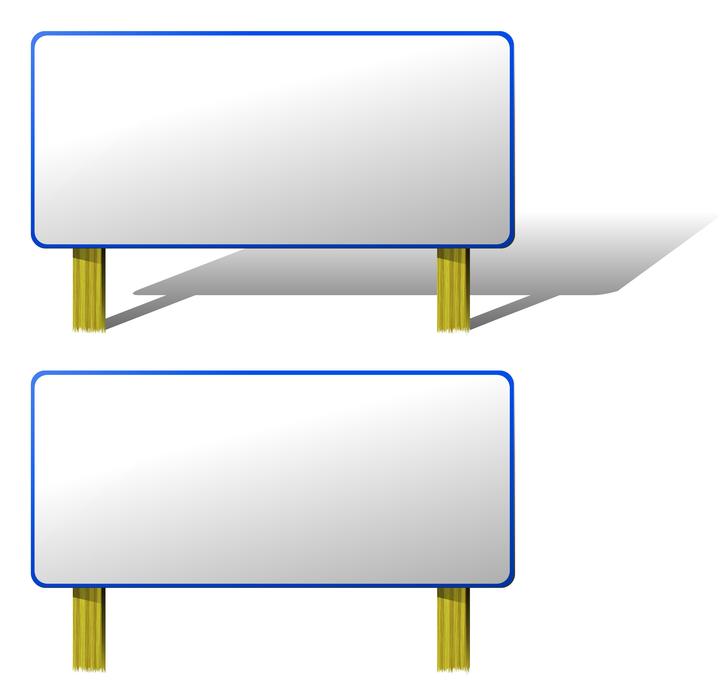 sign white background drawing