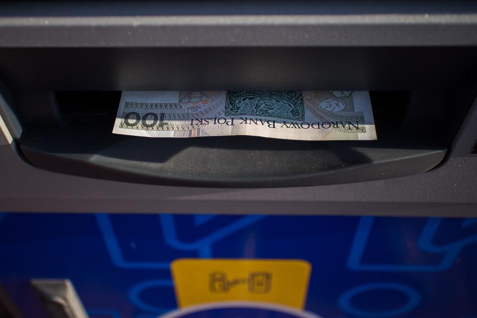 bill from an ATM