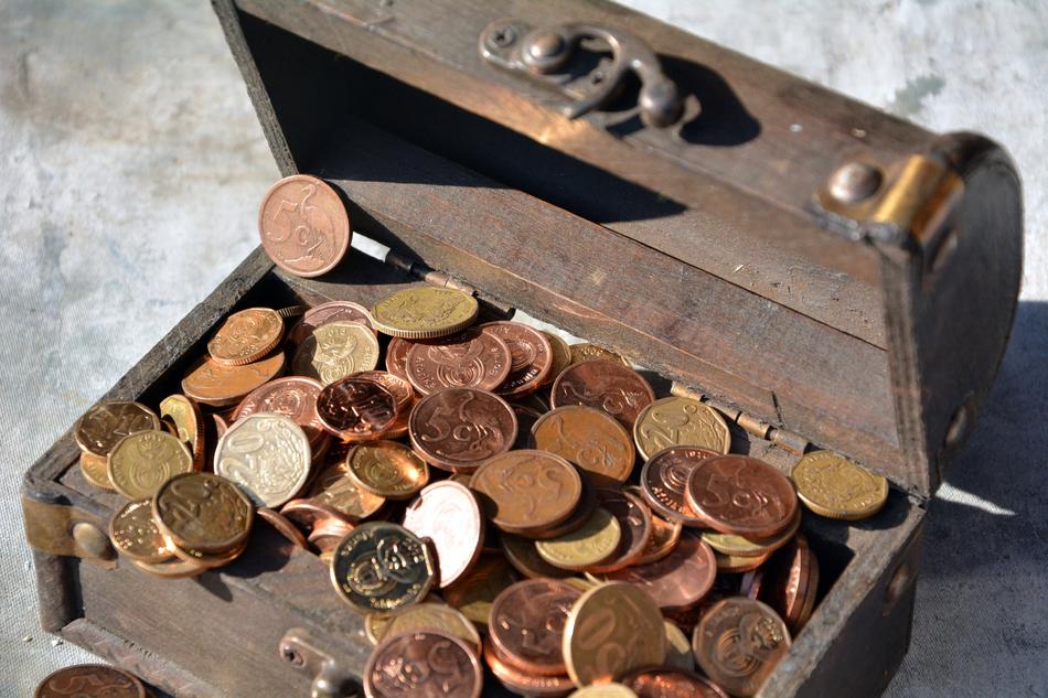 Copper Money box