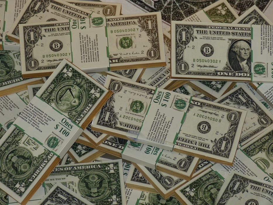 pile of dollars