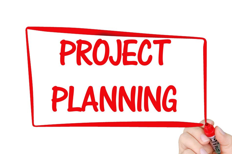 Project Planning red text