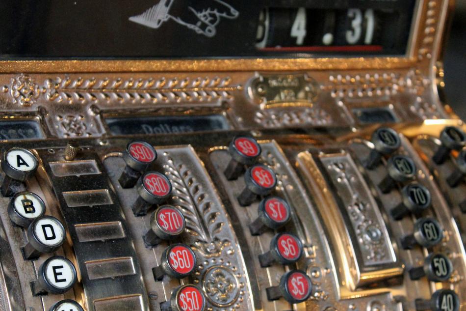 Checkout Money register