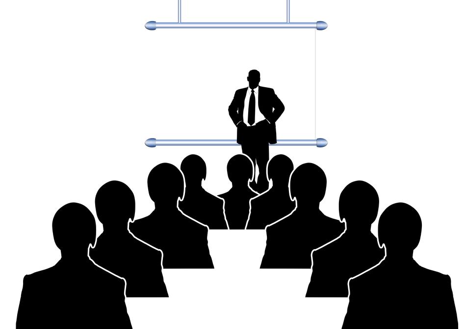 speaker at training