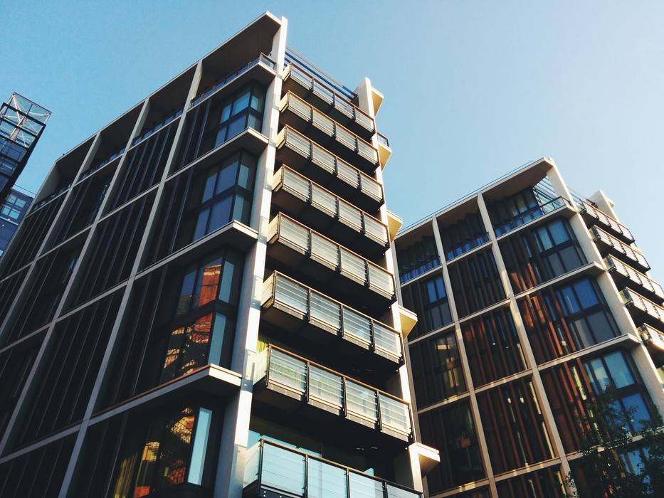 urban business building