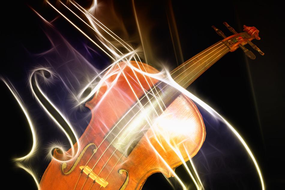 clipart of violin instrument music