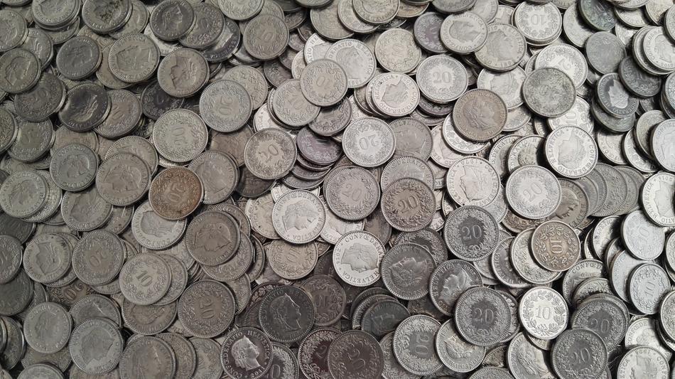 coins as background