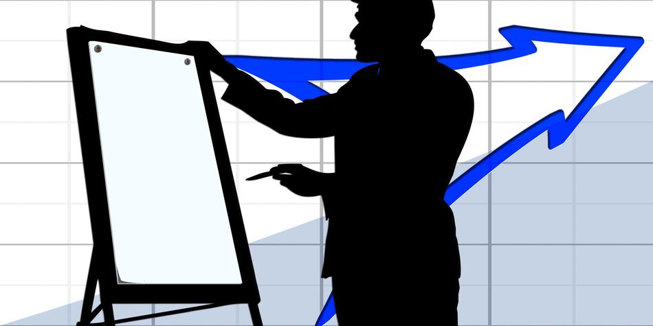 man silhouette paint