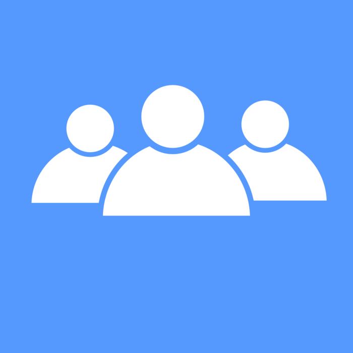 teamwork as pictogram