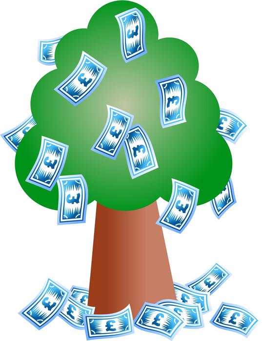 painted euro tree