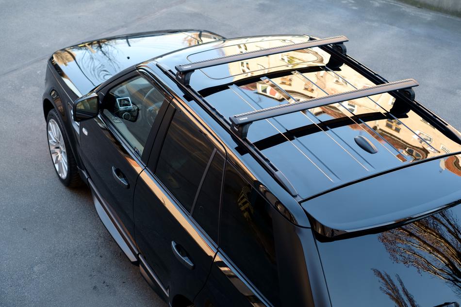 top view of Range Rover