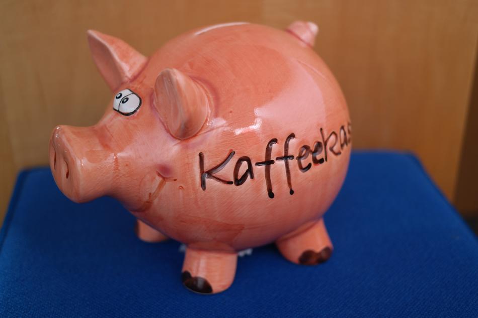 Piggy Bank or coffee checkout