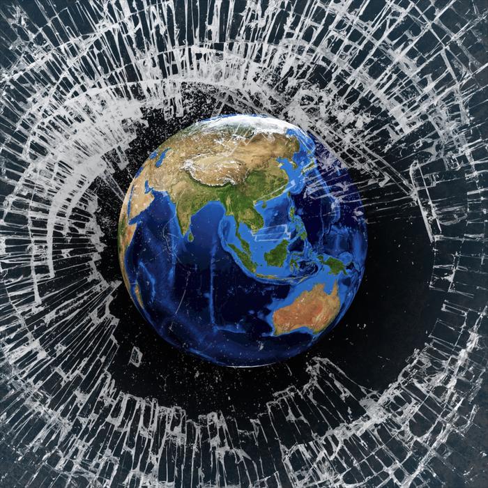 clipart of earth world debris shine