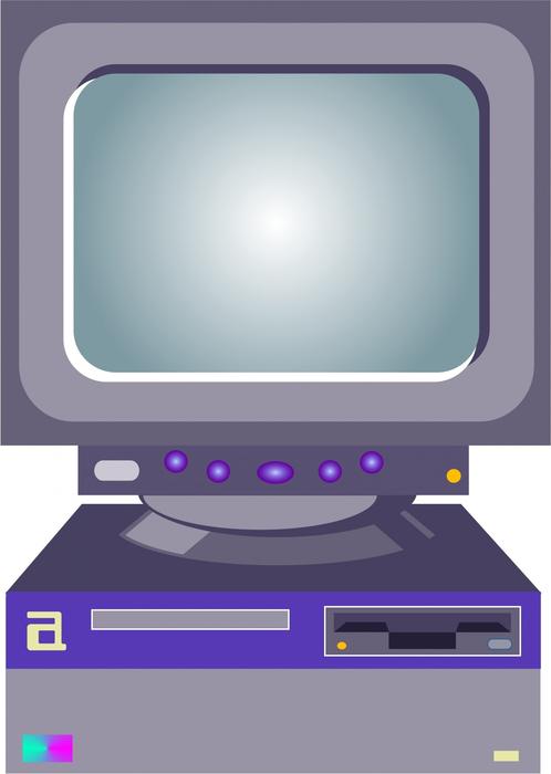 illustration of computer technology electronics
