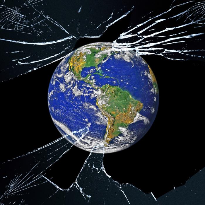 broken shine earth world
