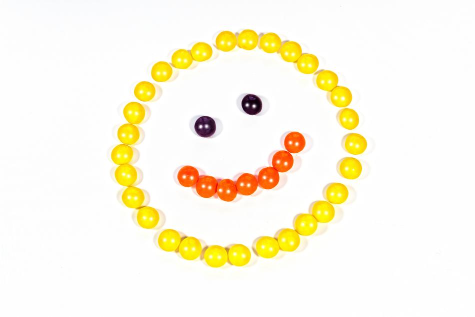 Smiley Yellow Happy face drawing
