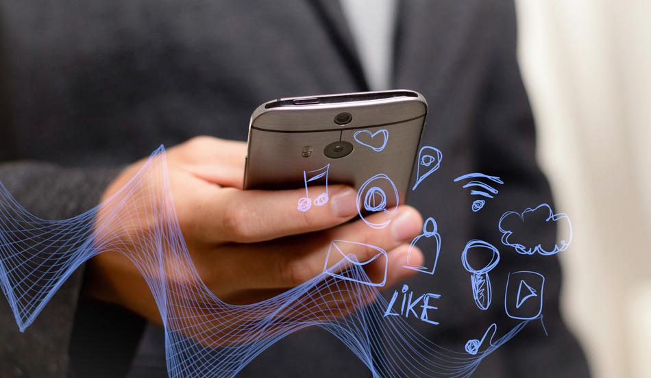 telephone social media