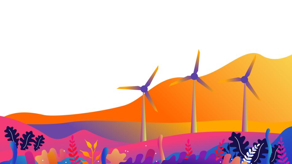 design with wind turbines