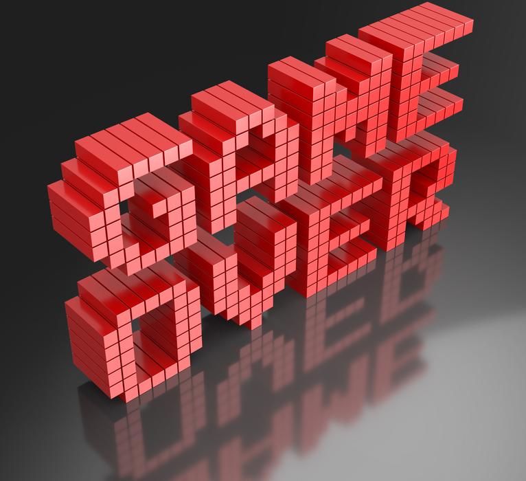 game over red drawing
