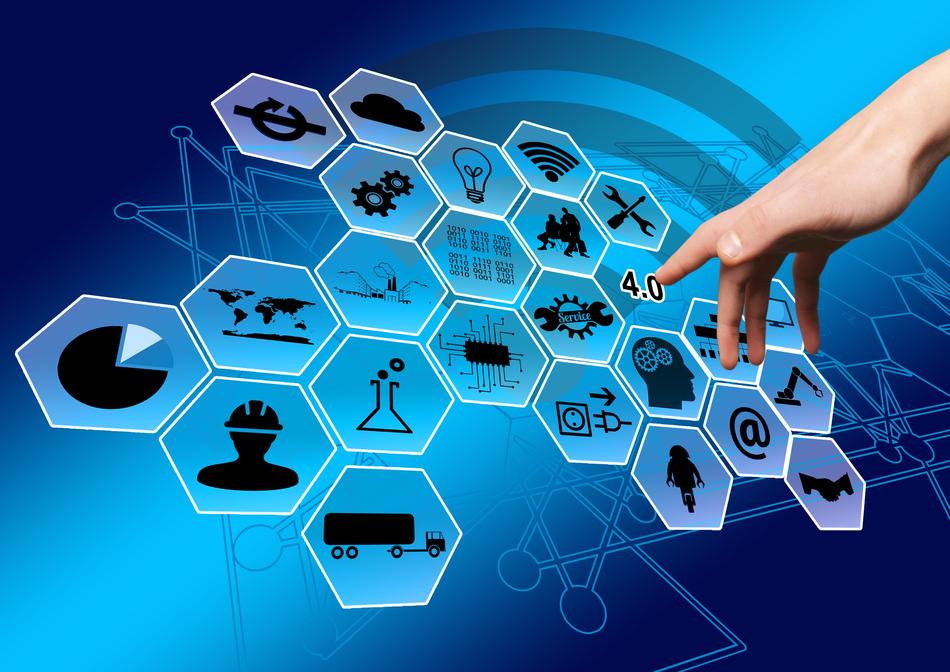 Industry 4 Web drawing