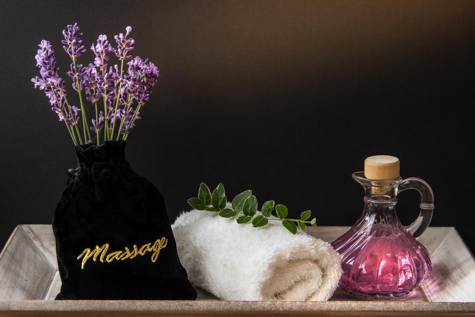 set for massage