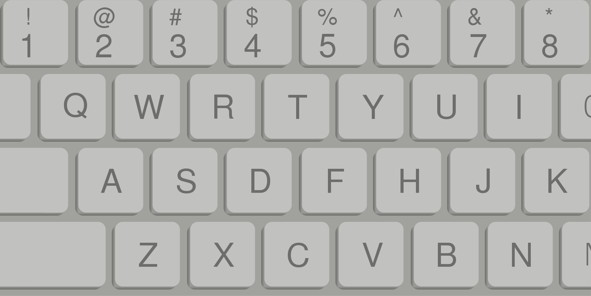 Векторное изображение клавиатуры