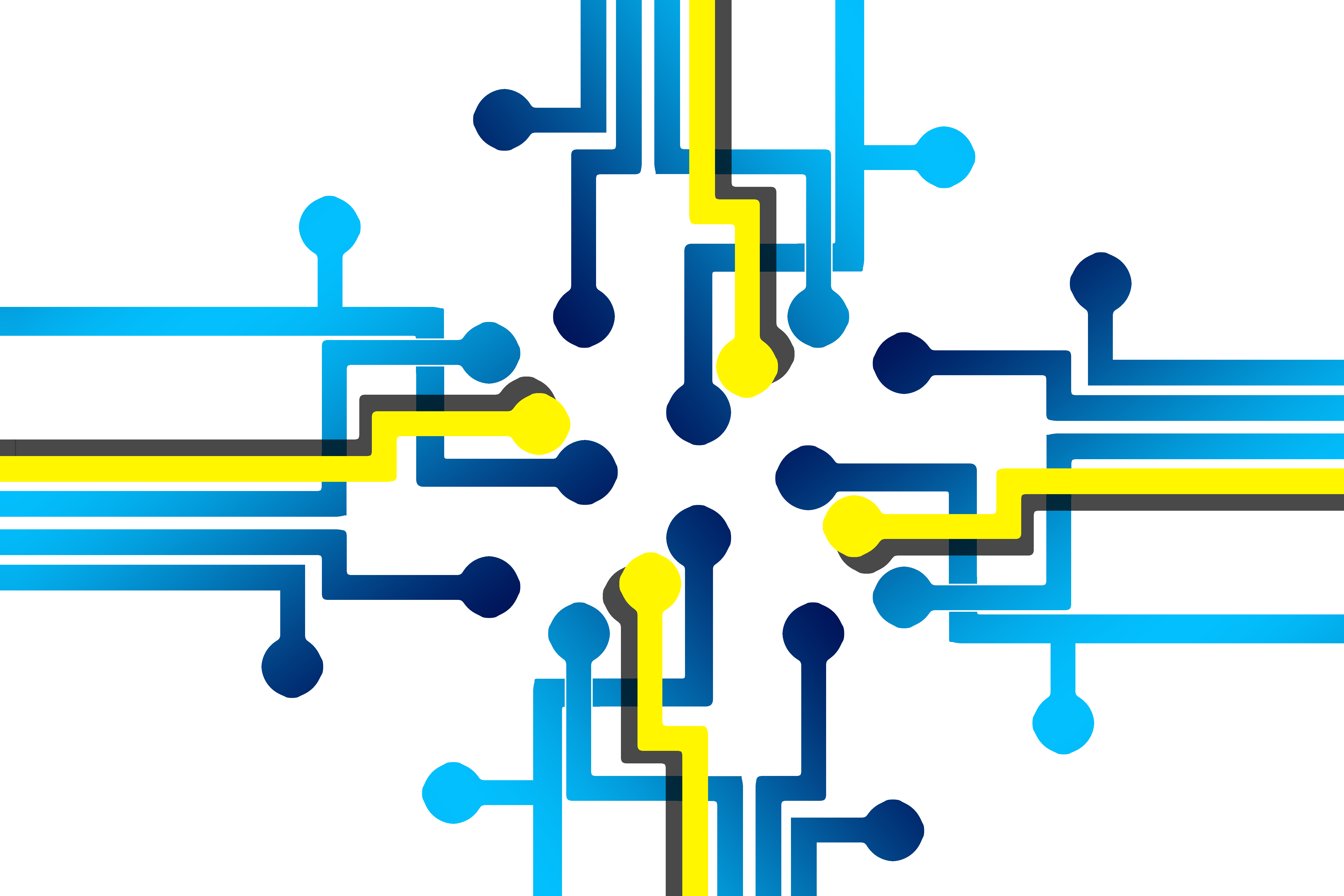 Lines of circuits in the computer free image download