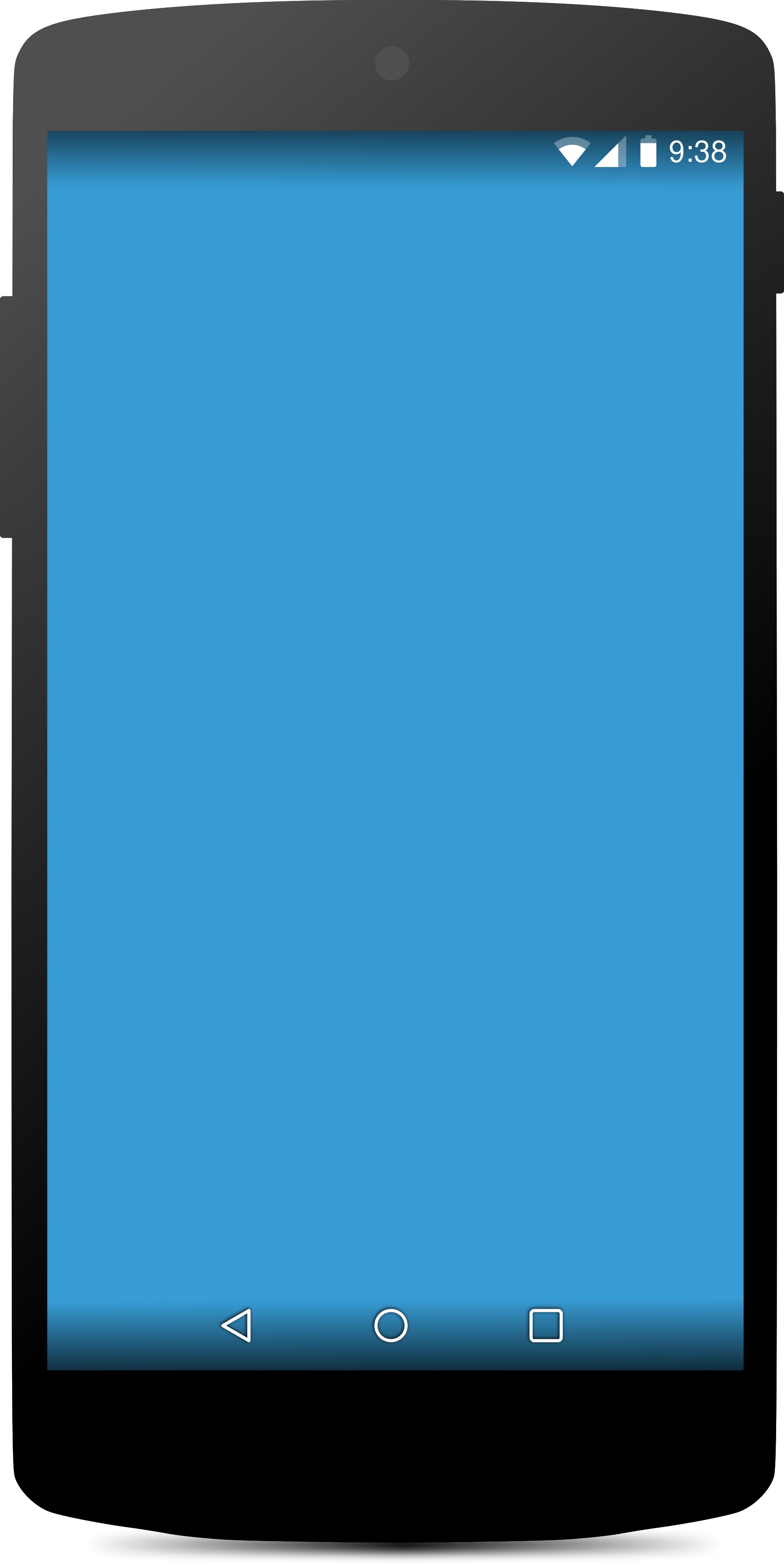 Blue nexus mobile phone screen free image download