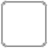 background frame border decorative drawing
