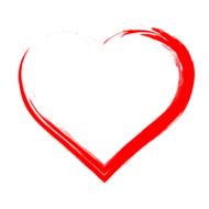 heart love sign red drawing