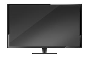 smart tv entertainment plasma drawing